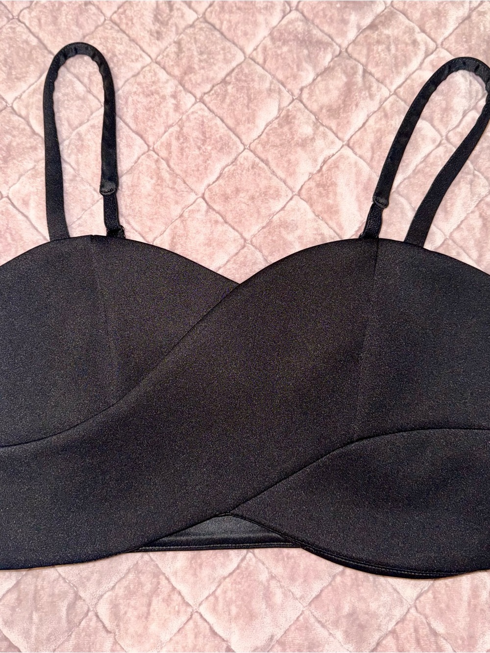 Express Black Corset Bustier Cami | Y2K-Inspired | Size XS